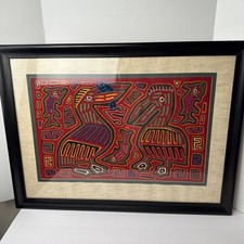 Vtg framed large for sale  Williamsburg