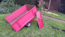 Garden tractor trailer for sale  RYE