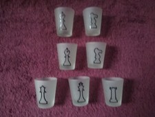 7 shot glasses x for sale 7 shot glasses x for sale DROITWICH