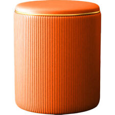 Pouf contenitore ecopelle usato  Cardito