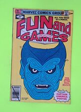 Revista Fun and Games #5 Marvel Comics 8.0 quadrinhos V90-166 comprar usado  Enviando para Brazil