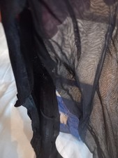 bas nylon vintage noir d'occasion  Montembœuf