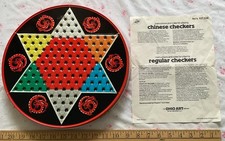 Damas chinesas vintage jogo redondo lata Japão Ohio arte incompleta comprar usado Damas chinesas vintage jogo redondo lata Japão Ohio arte incompleta comprar usado  Enviando para Brazil