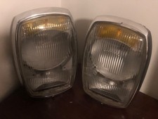 Par de faróis Mercedes e cromados compatíveis com Mercedes 230SL 250sl 280sl W113 W114 comprar usado  Enviando para Brazil