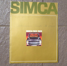Brochure simca 1301 usato  Volano