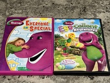 Barney two dvd for sale  Hudson