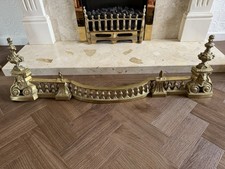 Brass front fire for sale  BOLTON