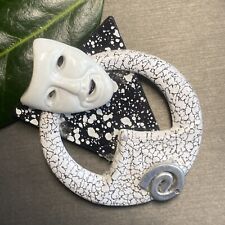 Vintage brooch mask for sale  Monroe Township