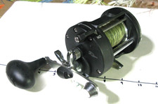 Carretel de pesca Roddy Hunter 186A, 3 BBs, 220yds/25lb, arrasto de estrela, clicker - não usado? comprar usado  Enviando para Brazil