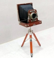 Linda Câmera Projetora Modelo Estilo Retrô Slide Filme Madeira Decoração para Casa comprar usado  Enviando para Brazil