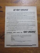Tract doriot ppf d'occasion  Séreilhac