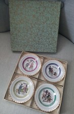 Vintage set piattini usato  Valdastico