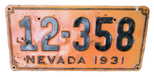 Nevada 1931 358 for sale  Greenfield