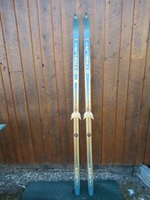 Vintage wooden skis for sale  Newport