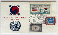 Korea 1953 fdc for sale  Newton Center