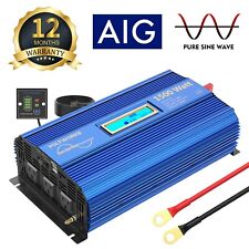 Transistores CA EUA inversor de energia onda senoidal pura 1500W/3000W 12V DC para 110V~120V comprar usado  Enviando para Brazil