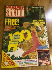 Sinclair magazine september for sale  GLASGOW