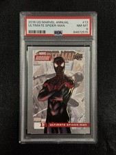 2016 Upper Deck Marvel Annual Ultimate Spider-Man #13 PSA 8 QUASE PERFEITO-PERFEITO comprar usado  Enviando para Brazil