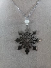 Collier flocon neige d'occasion  Gargenville