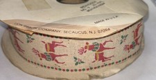Fita vintage para artesanato de leão Natal renas quintal  comprar usado  Enviando para Brazil