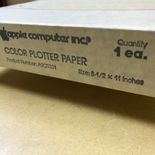 Caixa original lacrada Apple computador plotter colorido impressora pacote de papel A9C0301 RARO comprar usado  Enviando para Brazil