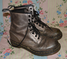 Womens martens platinum for sale  ENFIELD