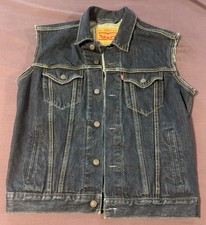 Levi denim vest d'occasion  Expédié en Belgium