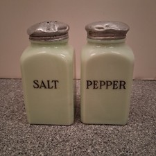 Shakers de sal e pimenta vintage jadeíta para fogão comprar usado  Enviando para Brazil