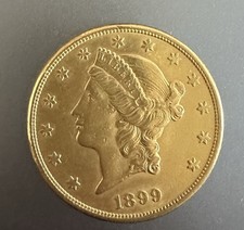 Moneta oro 1899 usato  Roma