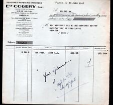 Paris printing stationery d'occasion  Expédié en Belgium
