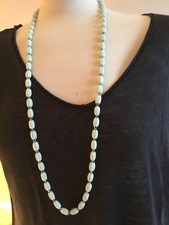 Collier long perles d'occasion  Auch