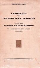 Attilio momigliano antologia usato  Montepulciano