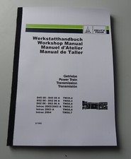 Deutz werkstatthandbuch getrie gebraucht kaufen  Aichach