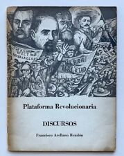 TGP Illustrated. PLATAFORMA REVOLUCIONARIA. DISCURSOS. 1958. PRI. Adolfo Mateos. segunda mano  Embacar hacia Argentina