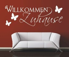 Wandtattoo willkommen zuhause gebraucht kaufen  Wilster