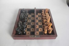 Antique travel chess d'occasion  Expédié en Belgium