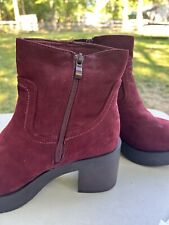 Zipper suede boots for sale  Amelia