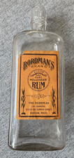 Usado, Garrafa de rum de melaço Bordman's 1 pinta Summer Street Boston início dos anos 1900 comprar usado  Enviando para Brazil