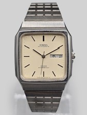 Vintage Citizen Forma 5500-F50085 Relógio de Pulso Masculino Quartzo Anos 80 34mm Japão comprar usado  Enviando para Brazil