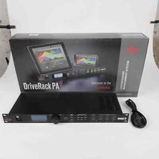 Black dbx driverack for sale  Rancho Cucamonga
