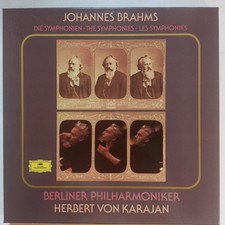 VON KARAJAN Brahms 4 Symphonien N/Mint  DG 2721 075 1970s 4LP Box Set comprar usado  Enviando para Brazil