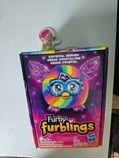 ***BRINQUEDO ELETRÔNICO PARA ANIMAIS DE ESTIMAÇÃO HASBRO FURBY BEBÊ CRISTAL FURBLING ARCO-ÍRIS***VGC comprar usado  Enviando para Brazil