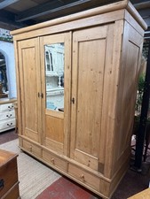 Antique pine wardrobe for sale  SHIPSTON-ON-STOUR