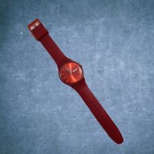 Swatch swisss red usato  Genova