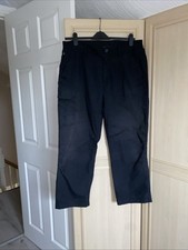 Mens black cargo for sale  BURY