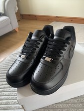 Nike airforce black for sale  HAVERFORDWEST