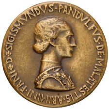 Medaglia sigismondo pandolfo usato  Italia