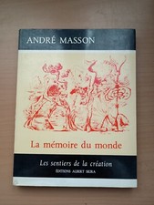Andre masson memoire d'occasion  Issy-les-Moulineaux