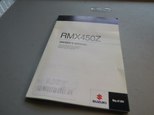 Nos suzuki rmx450z for sale  Austin