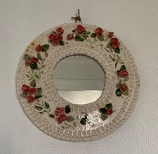 Miroir céramique decor d'occasion  Annecy